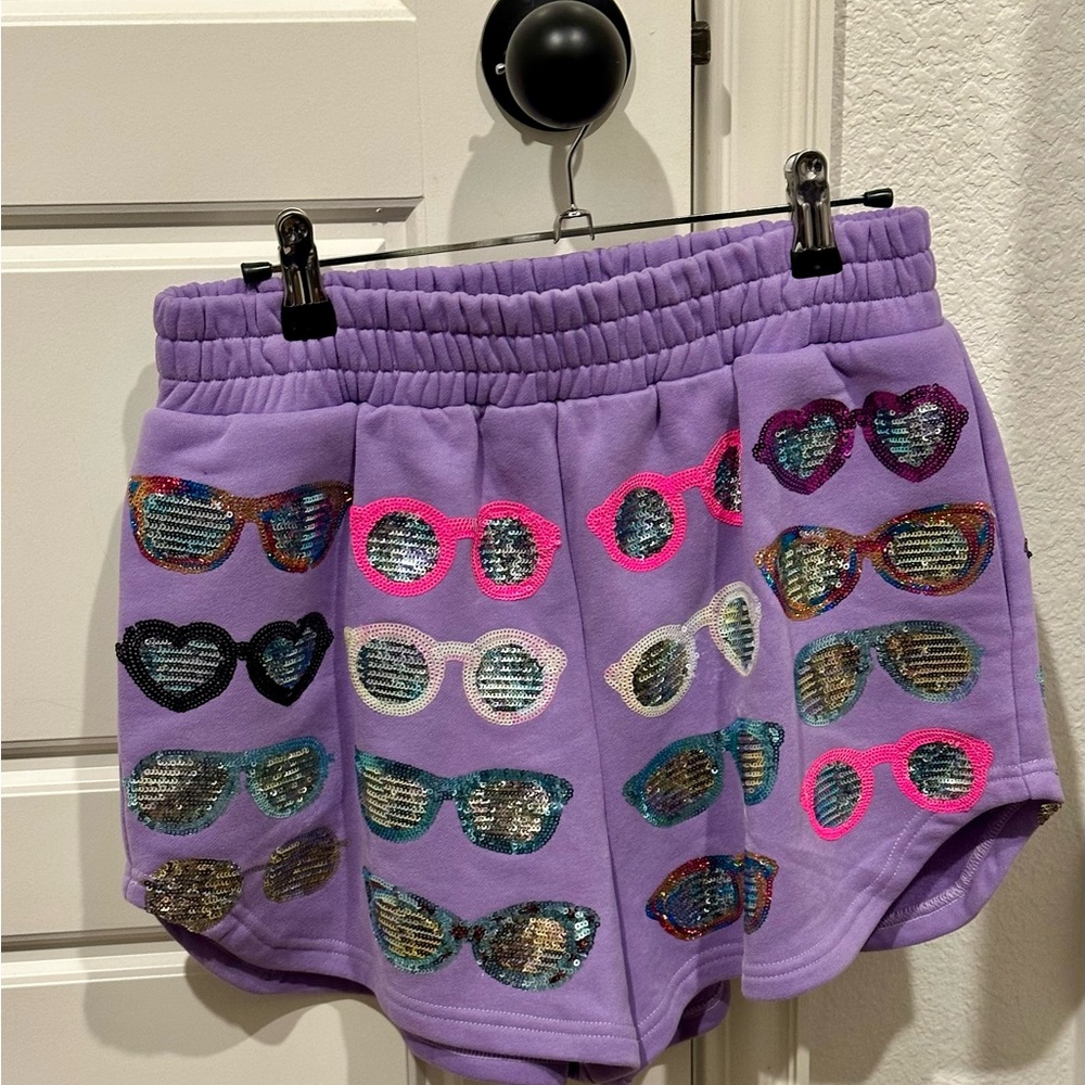 Queen of Sparkles Sunglasses Shorts